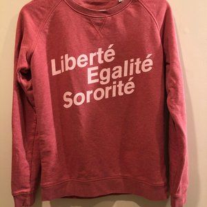 Black & Beech Liberté Egalité Sororité Sweatshirt
